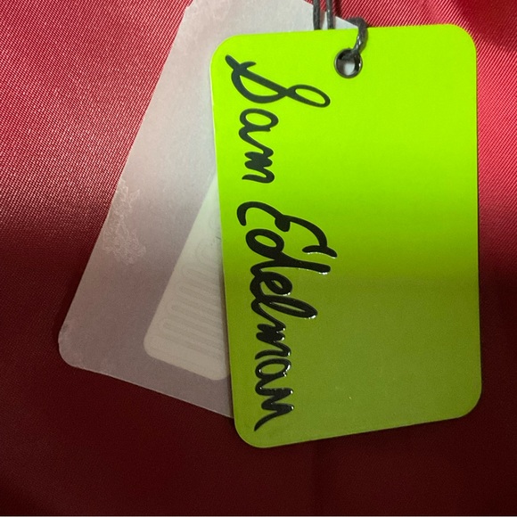 NWT SAM EDELMAN DEEP RED COAT. SIZE LARGE. $220 - Picture 5 of 9